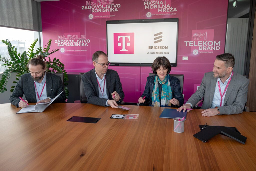 Hrvatski Telekom i Ericsson Nikola Tesla nastavljaju suradnju u području 5G radijske mreže