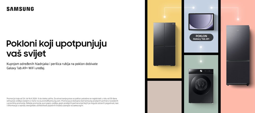 Samsung nova linija perilica s naprednim značajkama AI