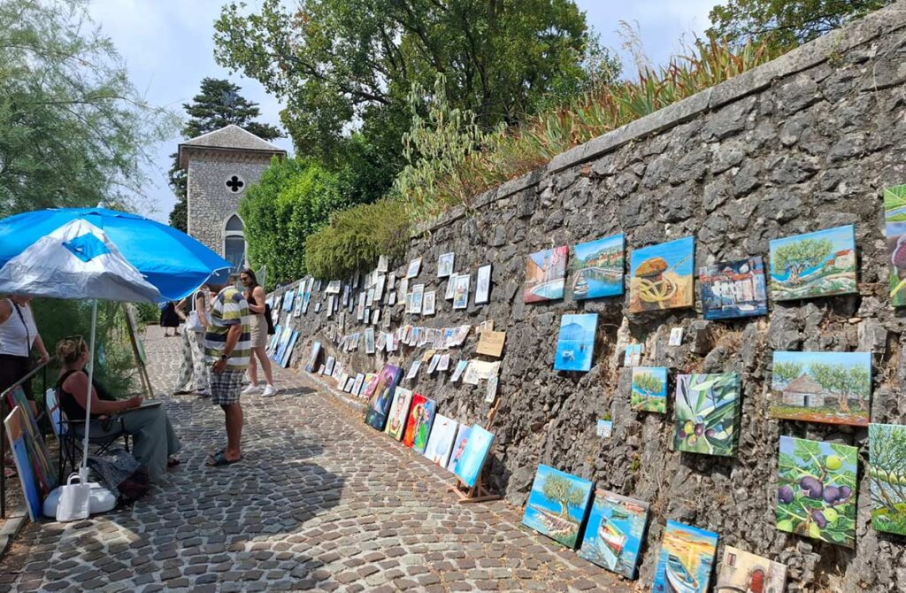 Trsat ponovno oživio uz 33. likovnu izložbu "Pul Kaštela"