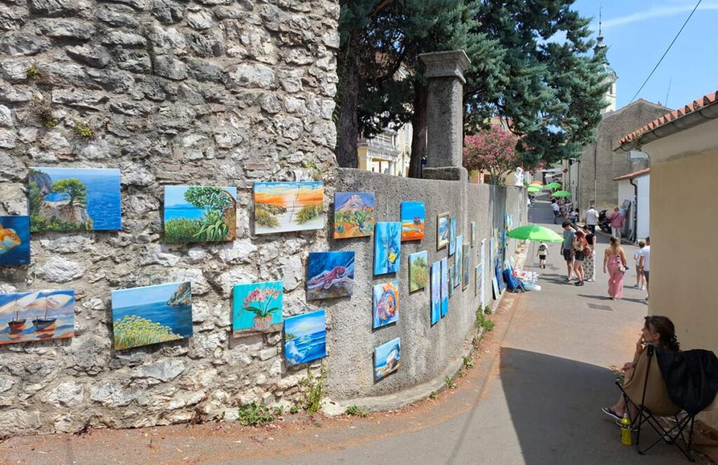 Trsat ponovno oživio uz 33. likovnu izložbu "Pul Kaštela"