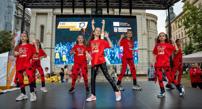 Deseti Europski tjedan sporta svečano je otvoren u Zagrebu! 10 Deseti Europski tjedan sporta svečano je otvoren u Zagrebu!