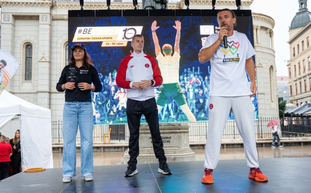 Deseti Europski tjedan sporta svečano je otvoren u Zagrebu!