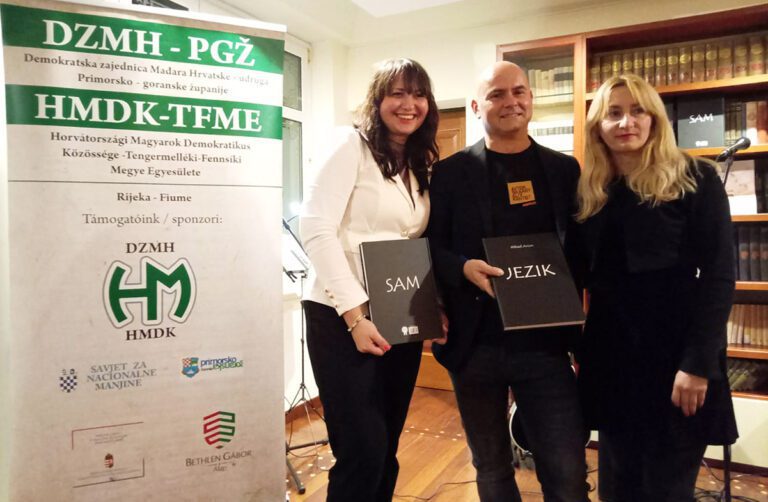 Cabaret promocija zbirke JEZIK (SAM) Mihaela Arčona u Rijeci