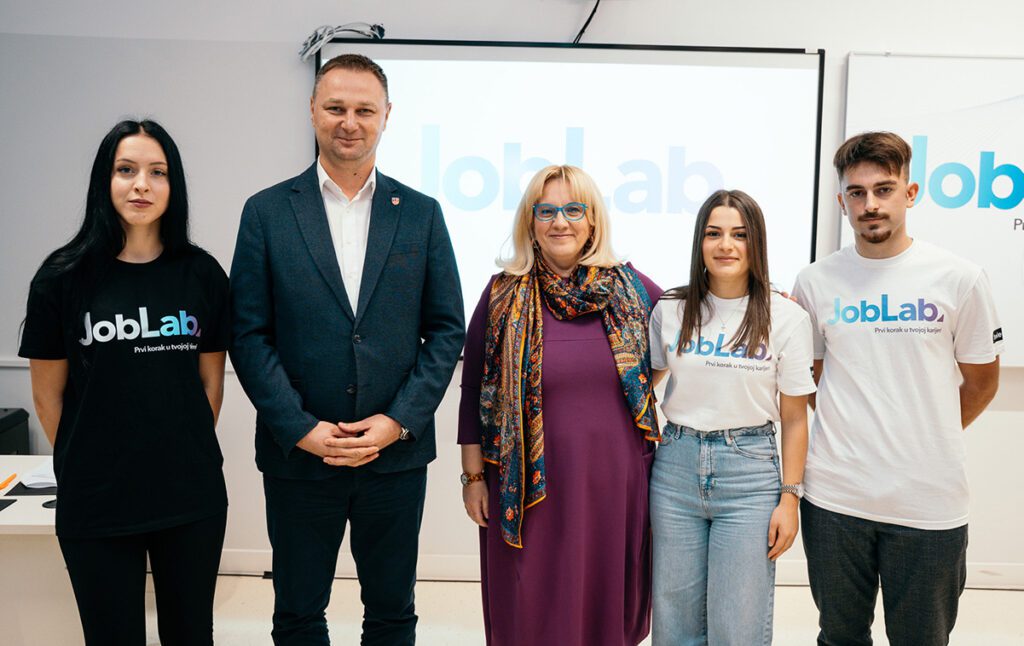 Pokrenut Job Lab - osnaživanje učenika za izlazak na tržište rada