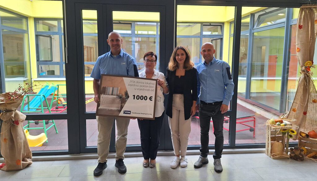 Donacija za dječji vrtić Nova Gradiška i nova trgovina