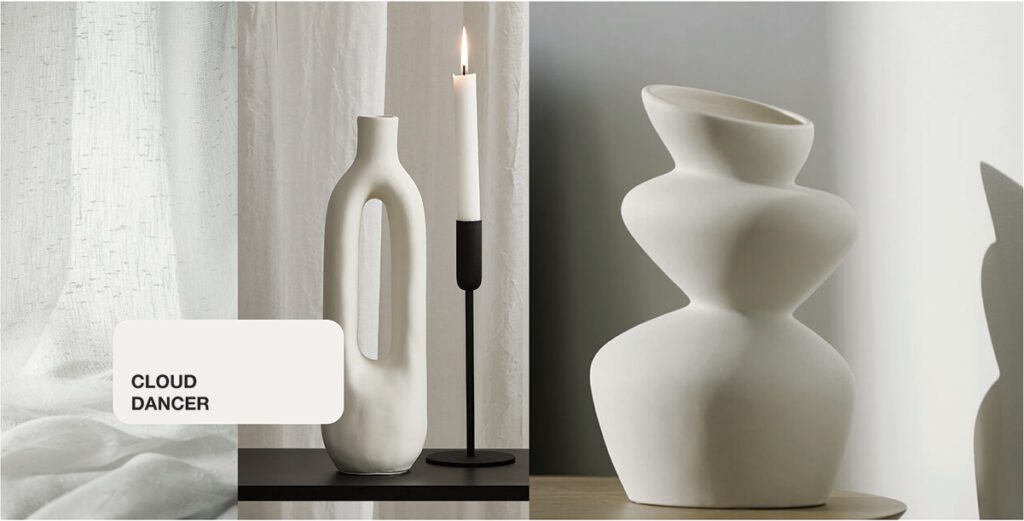 Cloud Dancer – nježna nijansa u fokusu trendova 2026.