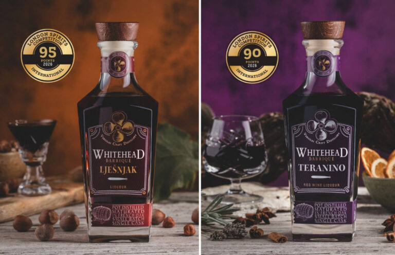 Riječko piće: WHITEHEAD nagrađeno na London Spirits Competition 2026