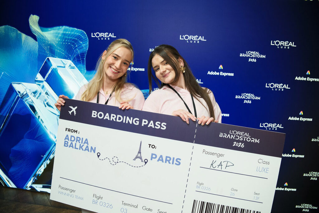 Na L'Oréal Brandstorm natjecanju trijumfirale studentice EFOS-a 3 Na L'Oréal Brandstorm natjecanju trijumfirale studentice EFOS-a