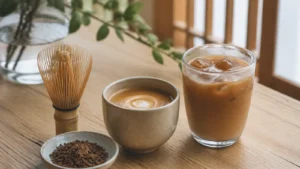 Hojicha latte: napitak koji bi mogao naslijediti matchu 4 Topli i ledeni hojicha latte od prženog japanskog zelenog čaja