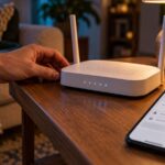 AI-generirana ilustracija za članak: Kako ograničiti pristup kućnoj Wi-Fi mreži gostima