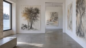 Tatjana Masterl „Obzori i dimenzije" u Galeriji Juraj Klović: izložba u kojoj crtež izlazi iz plohe